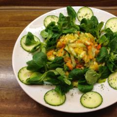 Mango - zöldség - saláta