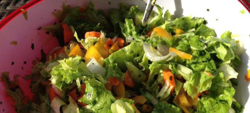 <a href='/Nyerskoszt-etelek/Kiados-es-ropogos-salata-salata-cikoria-sargarepa-sarga-paprika-uborka-avokado-citrom-bazsalikom-es-metelohagyma'>Kiadós és ropogós saláta - saláta, cikória, sárgarépa, sá...</a><span>Kiadós és ropogós saláta - saláta, cikória, sárgarépa, sárga paprika, uborka, avokádó, citrom, bazsalikom és metélőhagyma</span>